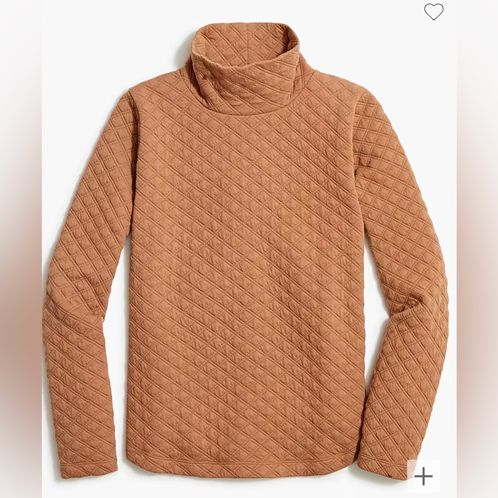 JCrew Funnel Neck Top - Size M